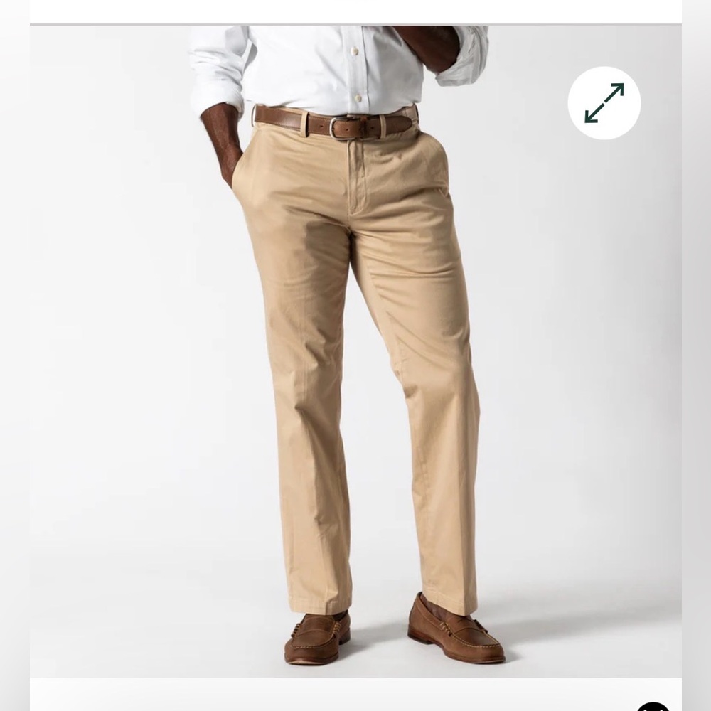 Duck Head Men’s Pants NWT 40x30 O”Bryan Safari Color Classic Flat Front Pockets
